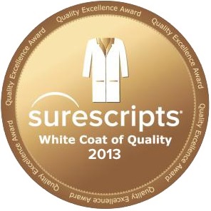 2013 Surescripts White Coat of Quality